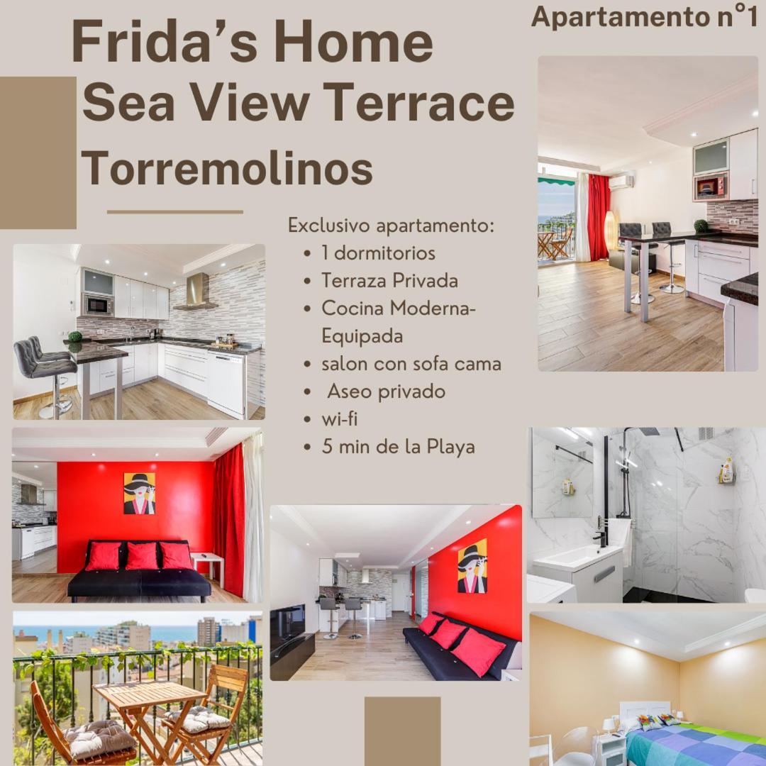 Frida'S Home-Sea View Terrace Torremolinos Esterno foto